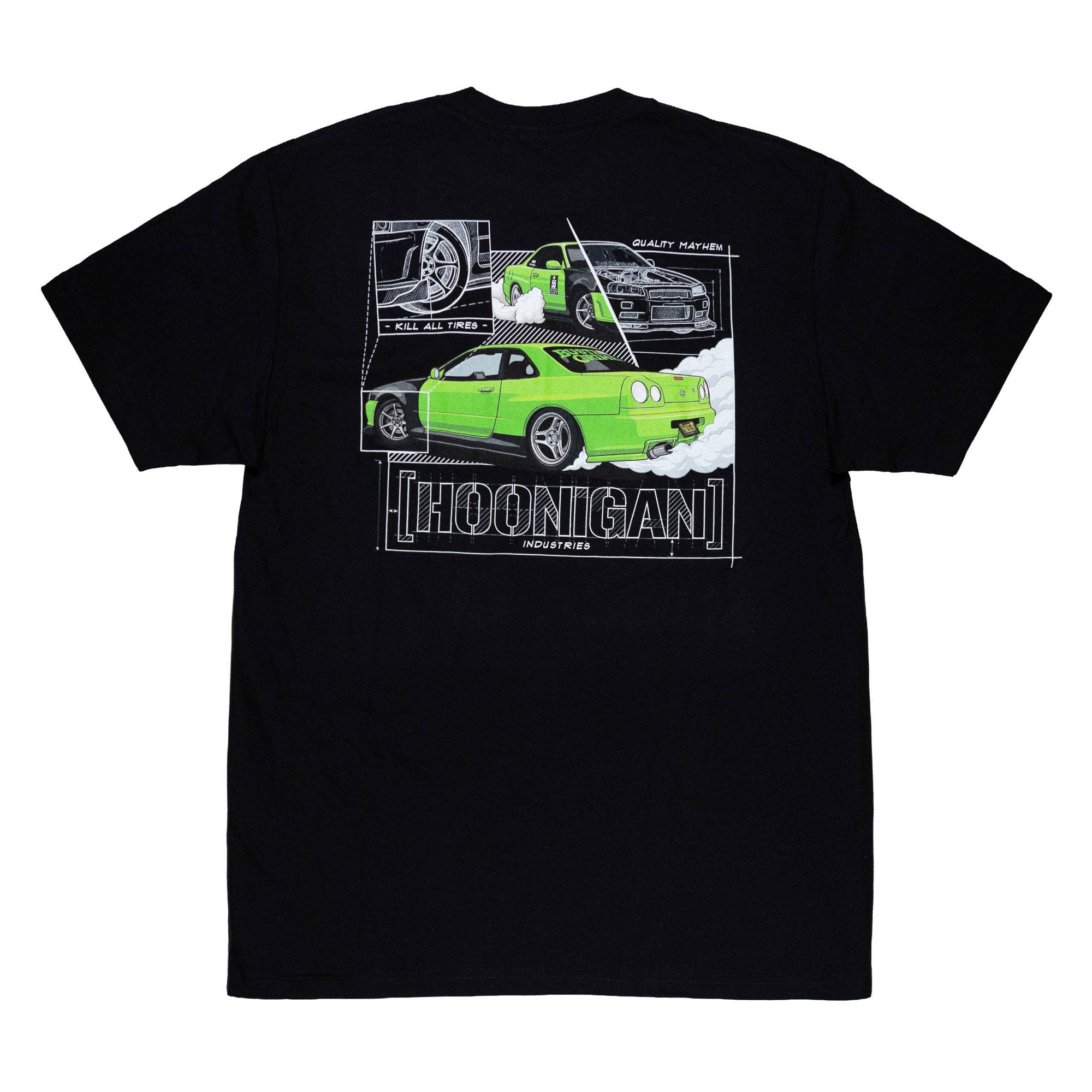 Hoonigan MAYHEM BLUEPRINT Short Sleeve T-Shirt