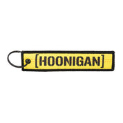Hoonigan RATCHET STRAP CENSOR BAR Jet Tag Keychain