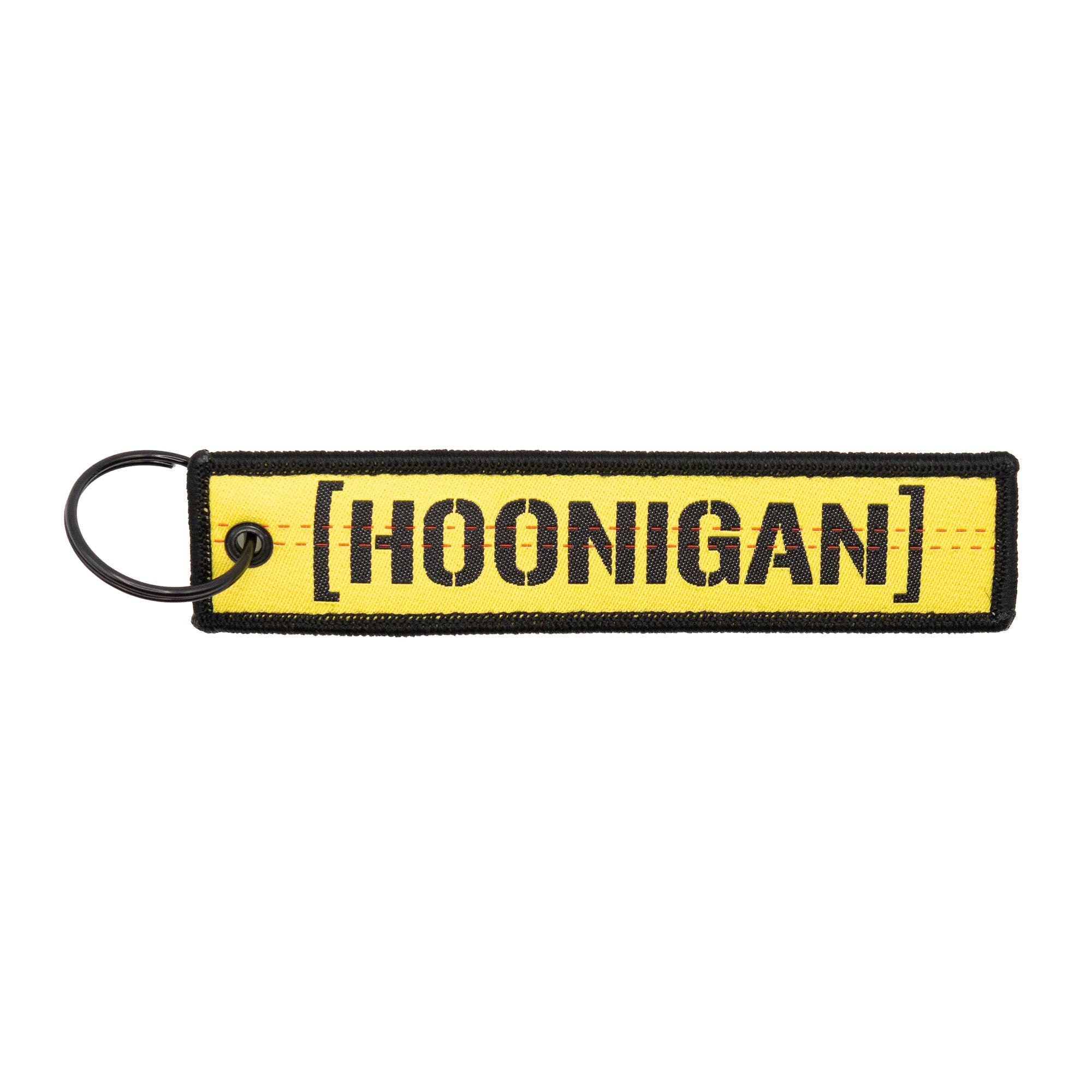 Hoonigan RATCHET STRAP CENSOR BAR Jet Tag Keychain