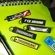 Hoonigan STARS AND STRIPES KILL ALL TIRES Jet Tag Keychain