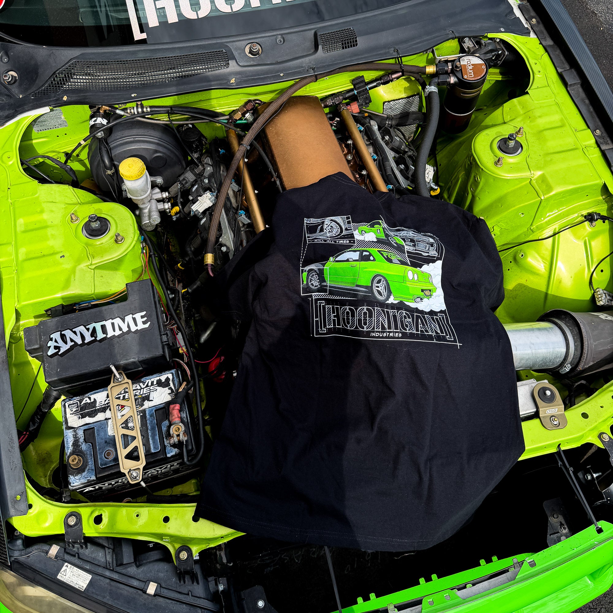 Hoonigan MAYHEM BLUEPRINT Short Sleeve T-Shirt