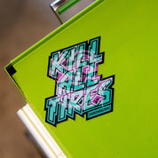 Hoonigan TREADWEAR KILL ALL TIRES Sticker (4.8")