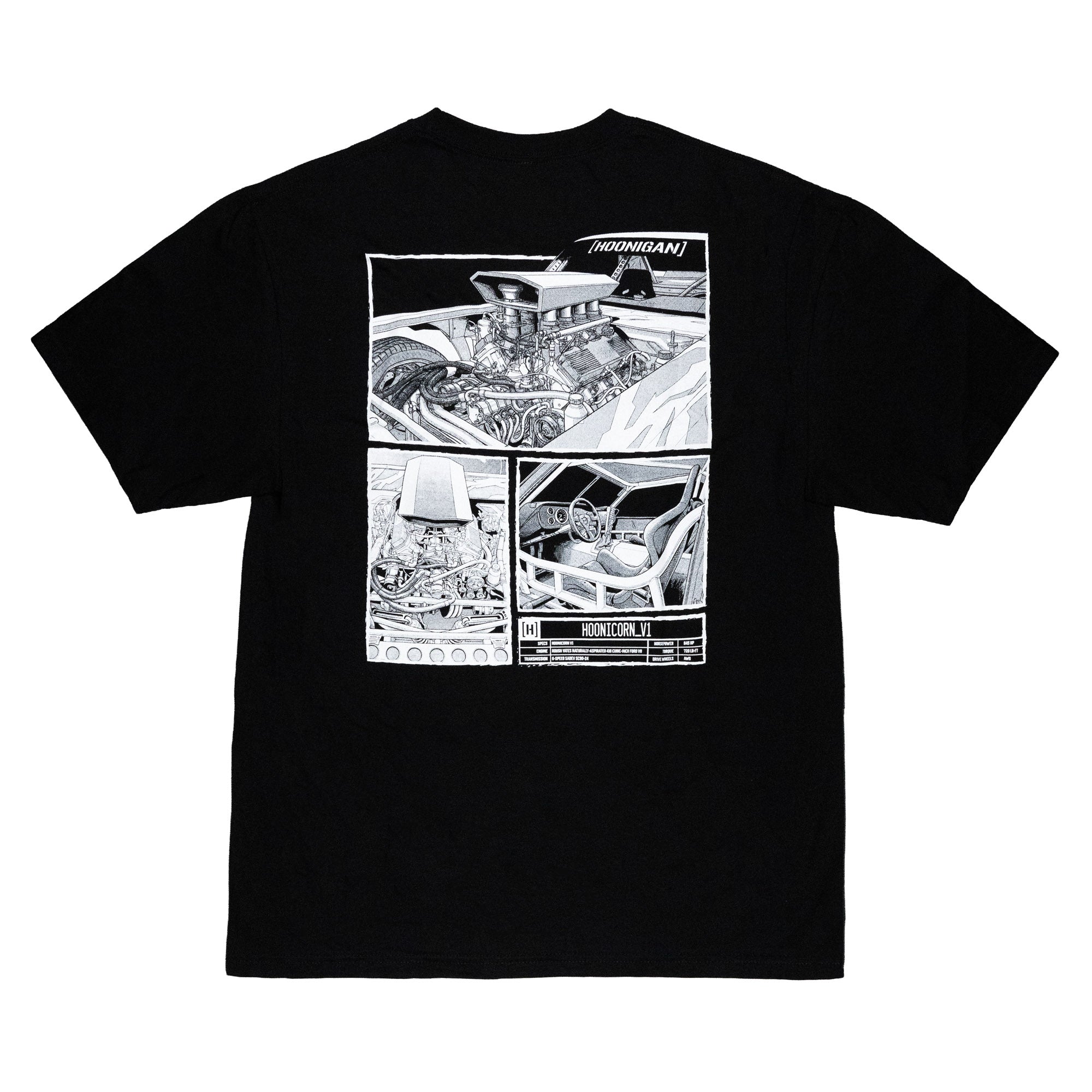 Hoonigan HOONICORN V1 Short Sleeve T-Shirt