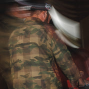 Hoonigan H Icon Camo Woven Flannel Long Sleeve Shirt