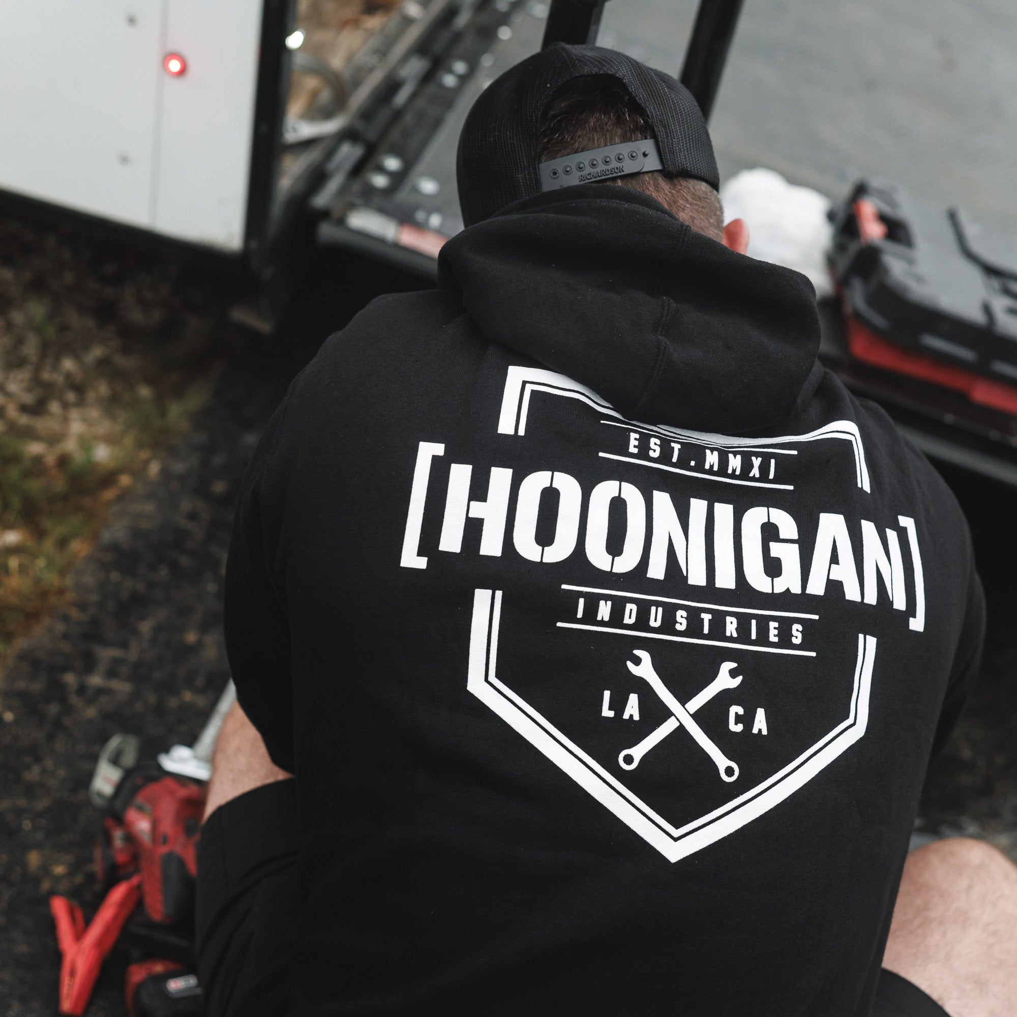 Hoonigan BRACKET X LOGO Zip Hoodie