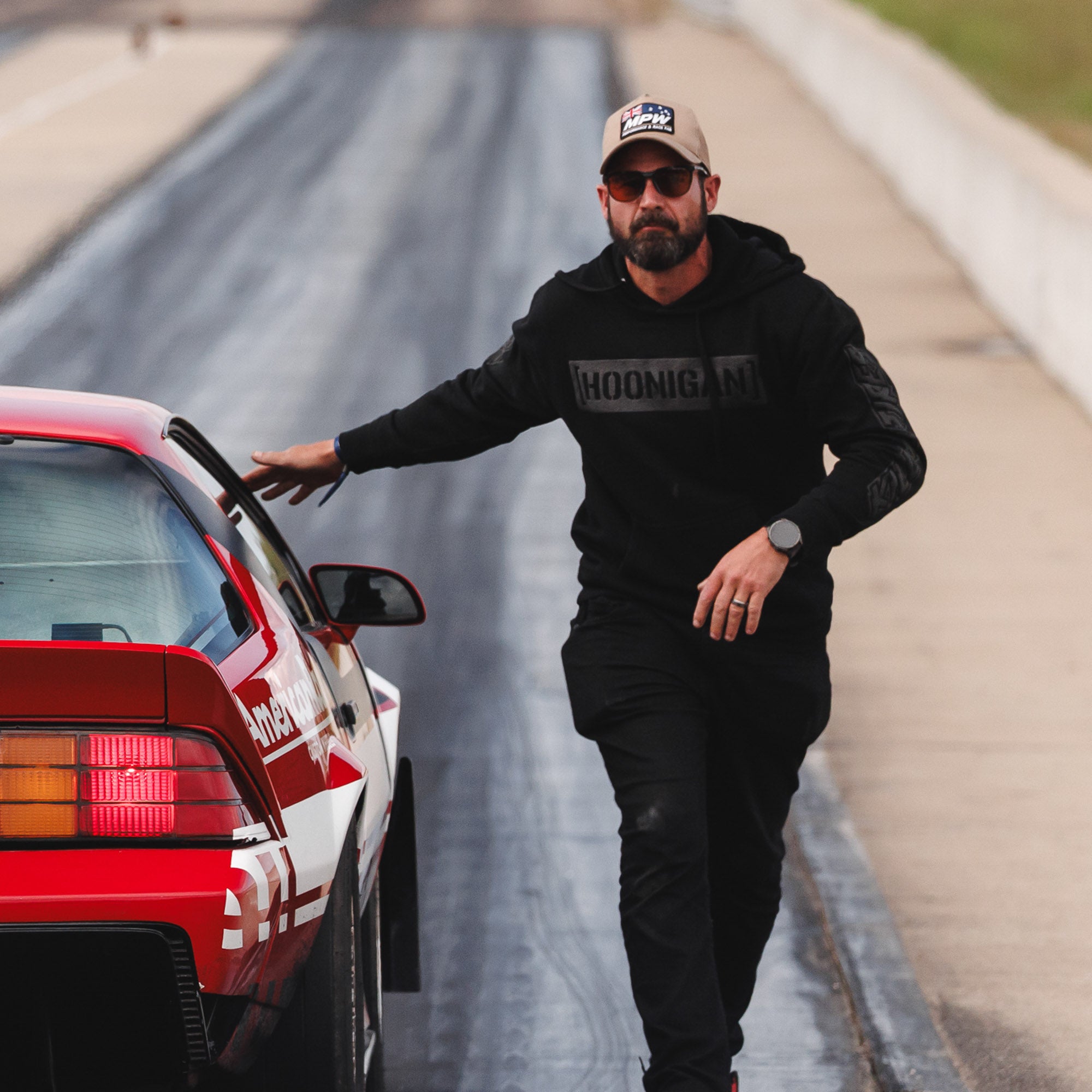 Hoonigan AIRBAGS CENSOR BAR Pullover Hoodie