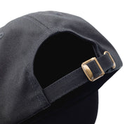 Hoonigan Motorsports unstructured dad hat, black with embroidered logo on the front.