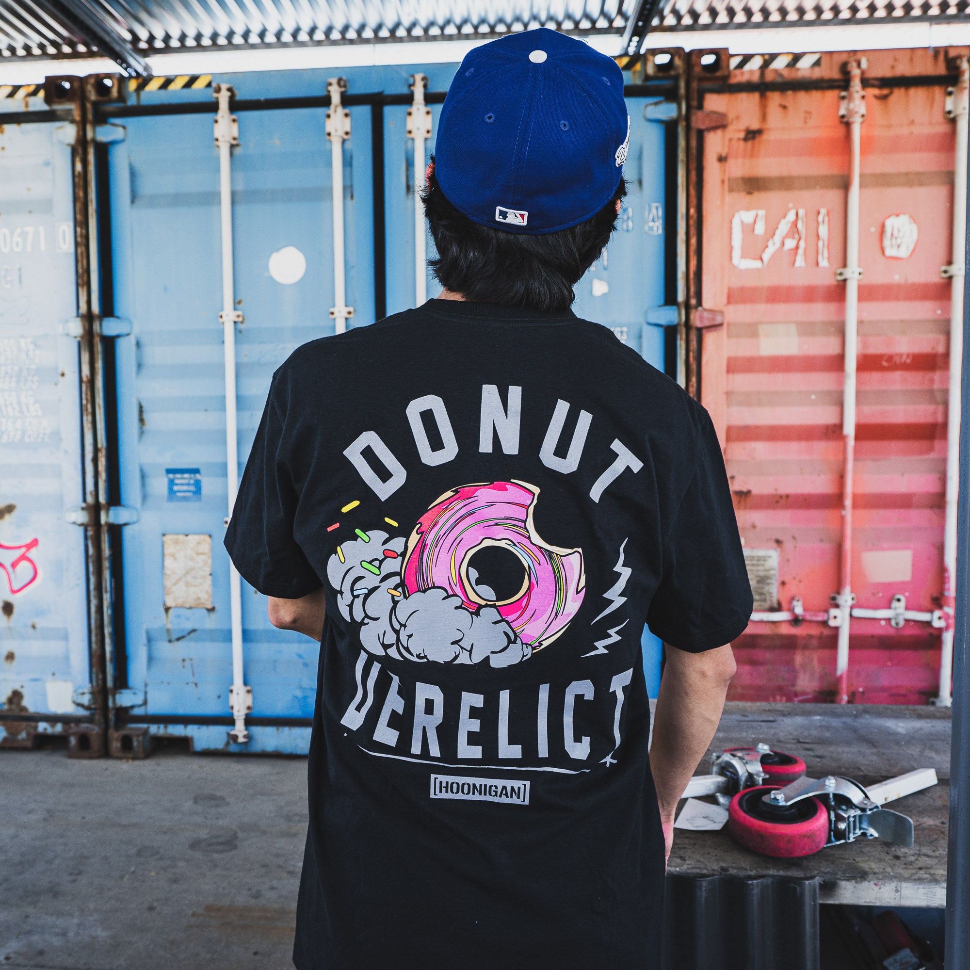 Hoonigan DONUT DERELICT Short Sleeve T-Shirt