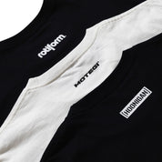 Hoonigan SD SERIES black short sleeve tee featuring a bold front graphic and relaxed fit.