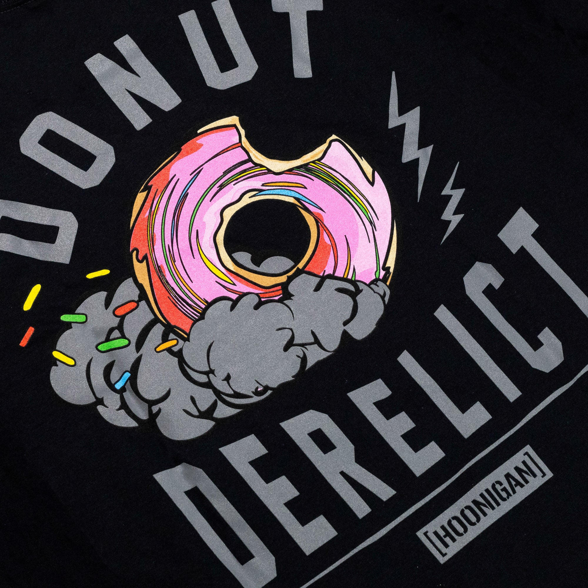 Hoonigan DONUT DERELICT Short Sleeve T-Shirt