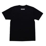 Hoonigan SD Series short sleeve tee in black with bold white graphic logo on the front.