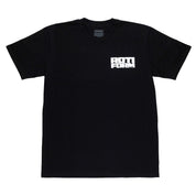 Black short sleeve t-shirt featuring bold white "ROTIFORM" logo on the front, perfect for automotive enthusiasts.