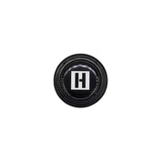 Hoonigan H BOX HORN button featuring a bold H logo on a black background, designed for automotive use.