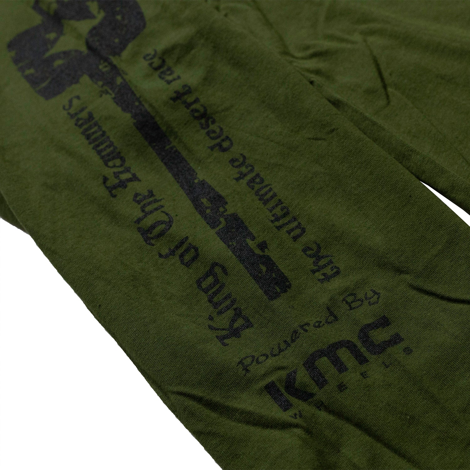 KMC KING OF THE HAMMERS Long Sleeve Tee featuring a bold graphic design in black, shown on a white background.