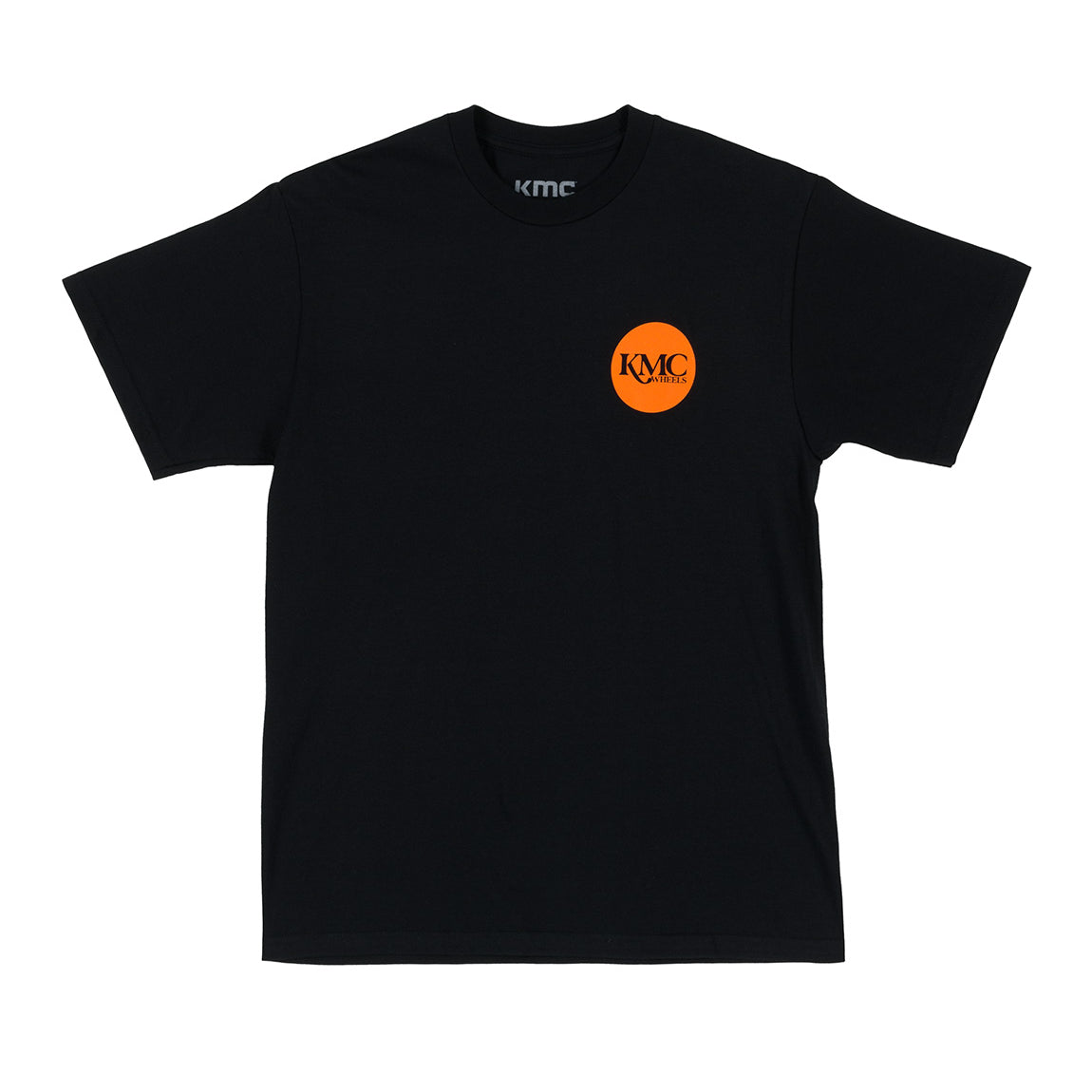 KMC UTV Retro Short Sleeve Tee featuring a vintage-inspired design in black with KMC logo and UTV graphics.