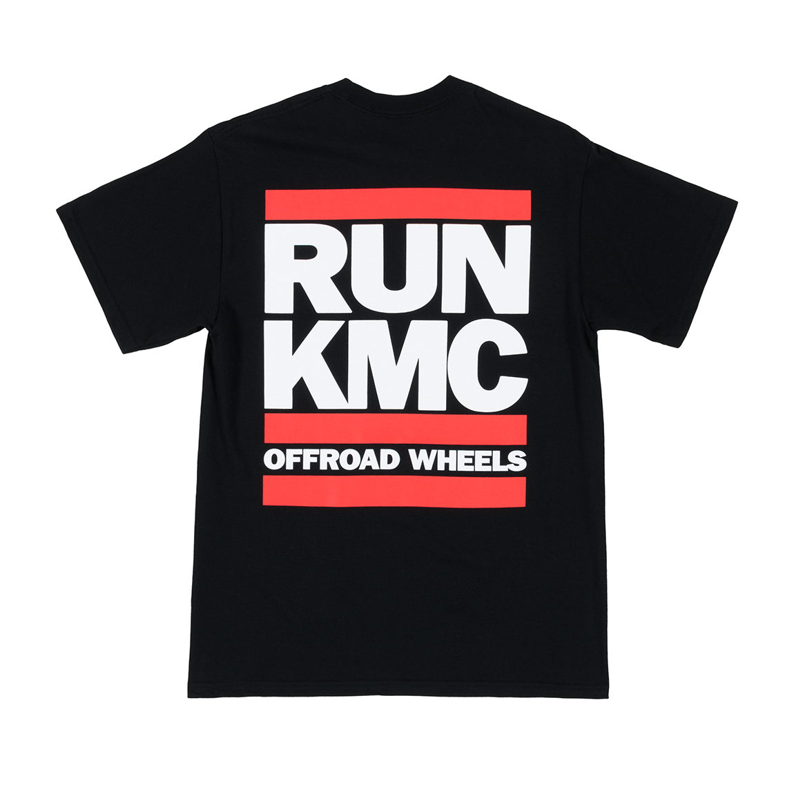 KMC RUN Short Sleeve Tee in navy blue with a lightweight, moisture-wicking fabric.