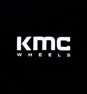 KMC Logo Short Sleeve Tee in black with a prominent KMC logo on the front.