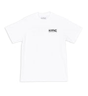 KMC Logo Short Sleeve Tee featuring a bold logo print on the front, crafted from soft fabric for comfortable wear.