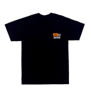 Black short sleeve tee featuring the Motegi Racing logo prominently on the front.