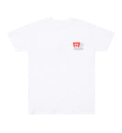 Motegi Racing logo short sleeve tee in white with a bold front graphic.