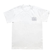 Niche SCRAPE HARD Short Sleeve Tee in black, featuring a bold graphic design on the front, suitable for casual wear.