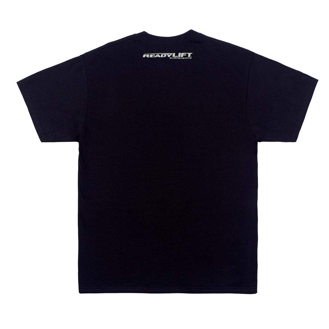 Black ReadyLift RDYLFT short sleeve tee featuring the ReadyLift logo on the back.