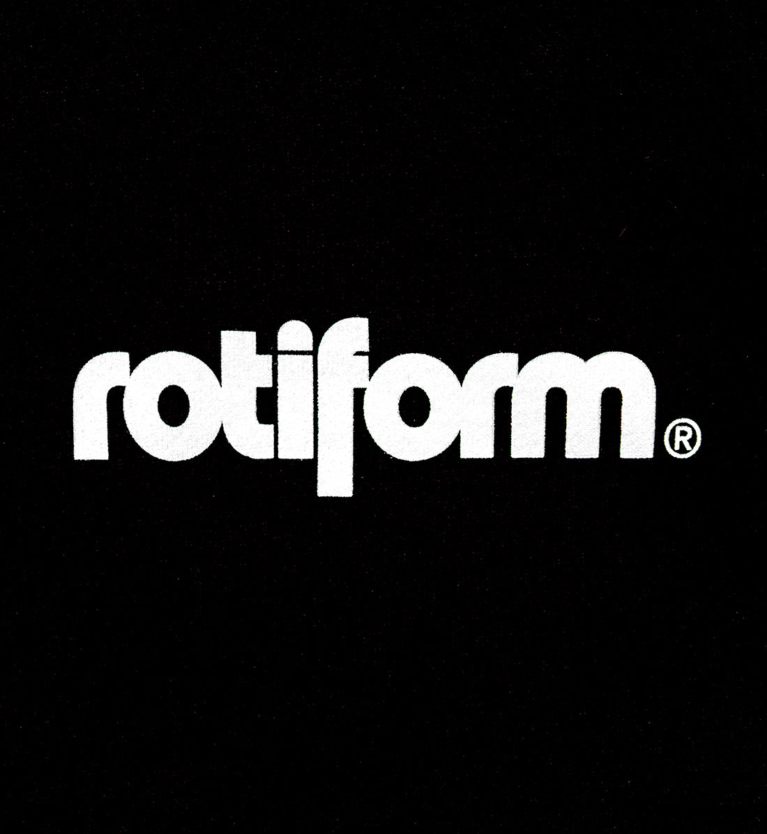 Rotiform STAPLE hoodie in black and white, featuring the Rotiform logo on the front.