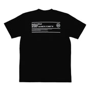 Rotiform "YOU CAN'T BUY COOL" Short Sleeve Tee in black with bold white text, featuring a classic crew neck design.