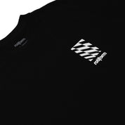 Rotiform PMF Short Sleeve Tee in black featuring a large graphic design on the front.