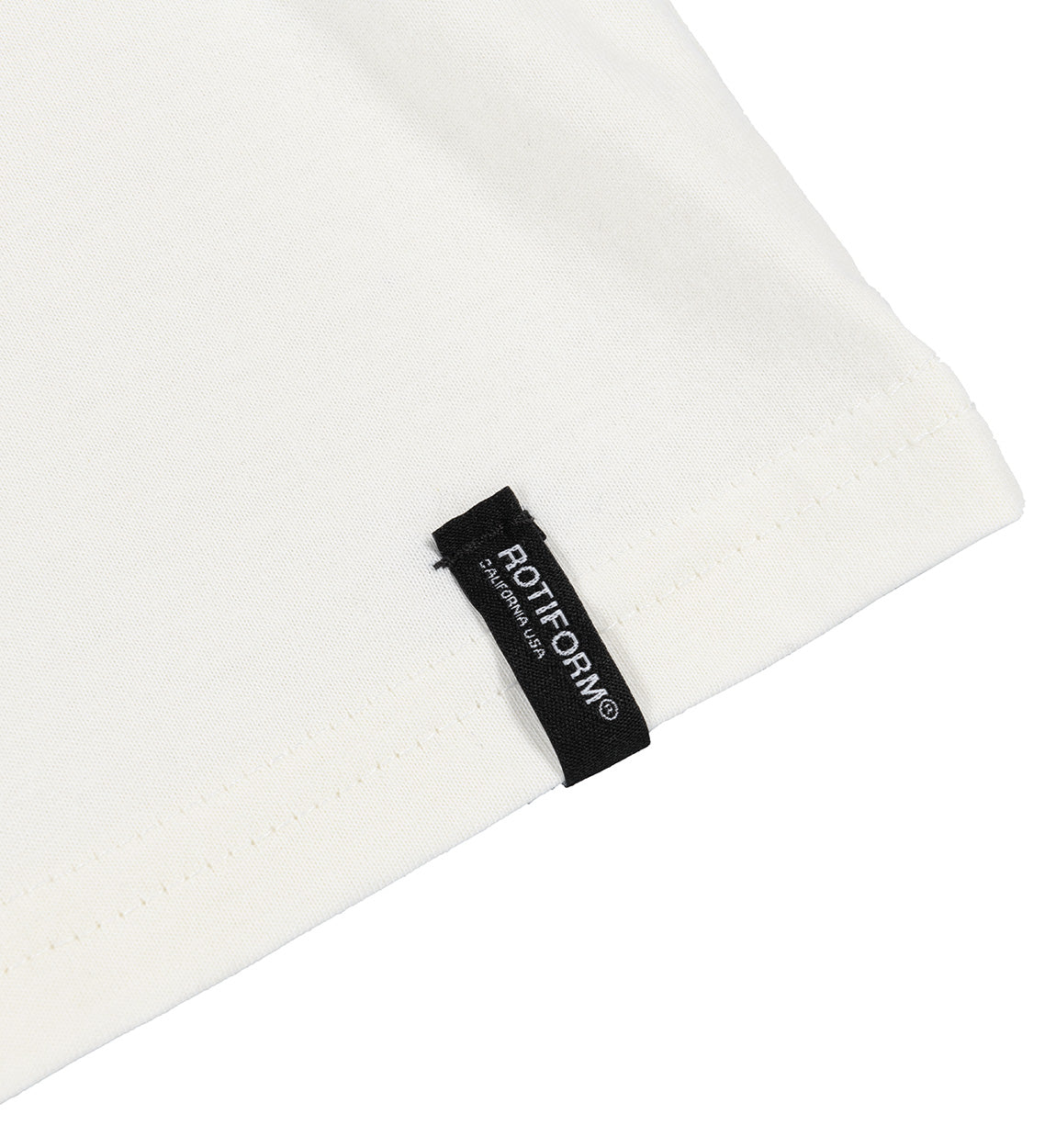 Rotiform MILLIONS SAVED Short Sleeve Tee featuring a vibrant graphic design on a black fabric background.