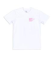 Short sleeve white tee featuring the text "Rotiform MAKING COOL $#*&" in bold typography.