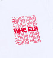 Black short sleeve tee featuring "HAVE A NICE DAY" graphic in bold white text, designed by Rotiform.