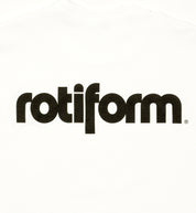 Rotiform STAPLE Short Sleeve Tee featuring a black design with the Rotiform logo on the back.