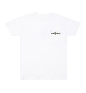 Rotiform STAPLE Short Sleeve Tee in black featuring a bold white Rotiform logo on the front.