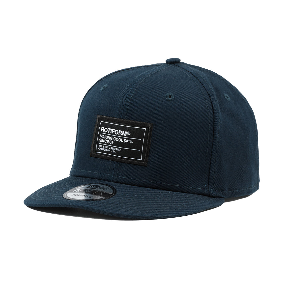 Rotiform "Making Cool $#*&" navy blue baseball cap featuring bold white text on the front.