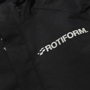 Rotiform Motorsports DIV Reflective Jacket featuring a sleek design with a reflective finish, ideal for visibility and style.