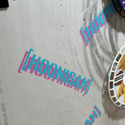 HOONIGAN 23.5" Stencil featuring bold lettering and a durable design for crafting and DIY projects.