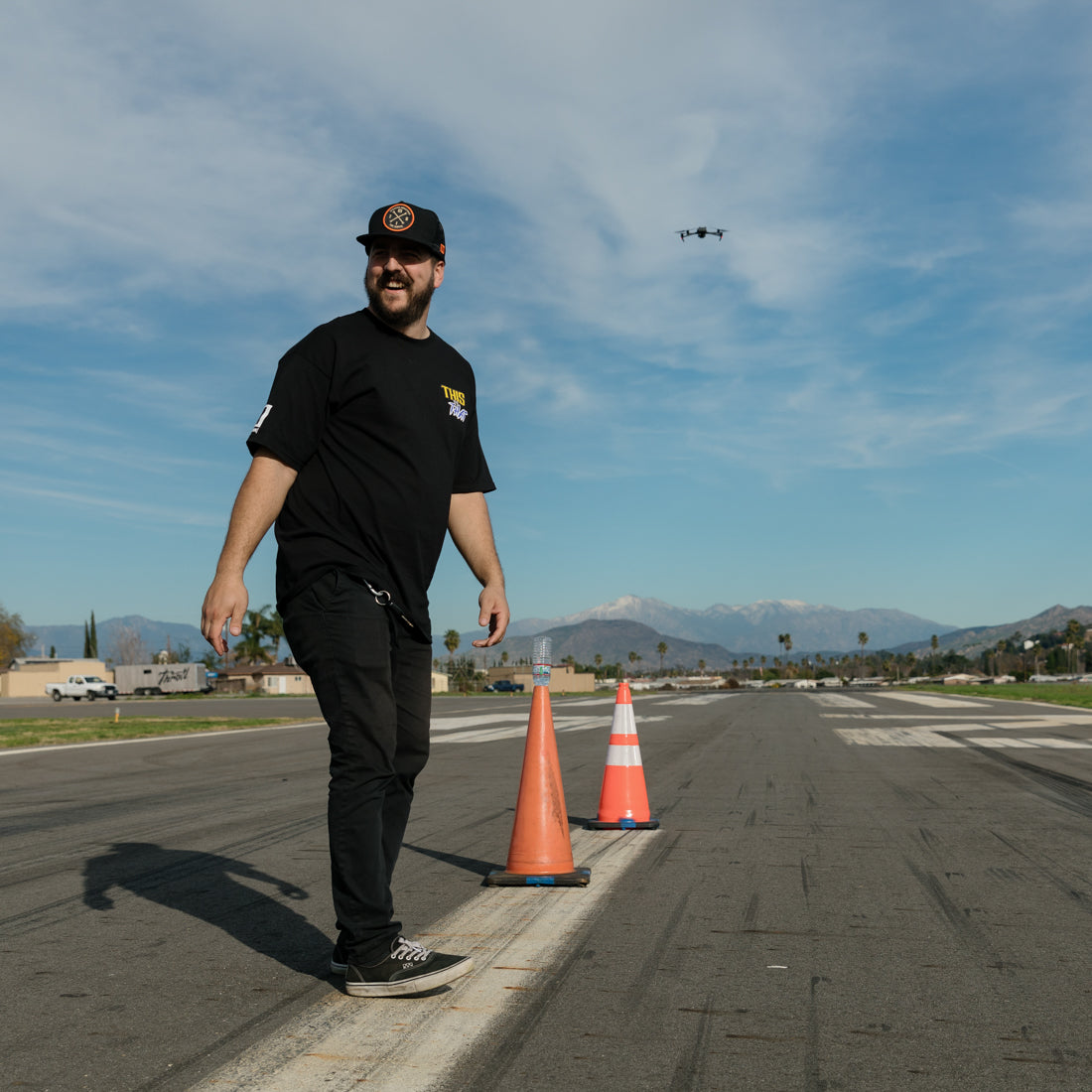 Hoonigan THIS VS THAT Short Sleeve Tee featuring bold graphic design on a black shirt.