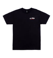 Black short sleeve tee featuring the US MAGS logo prominently on the front.