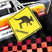 Hoonigan GYMKHANA AUSSIE SHRED KANGAROO Sticker (3.6")