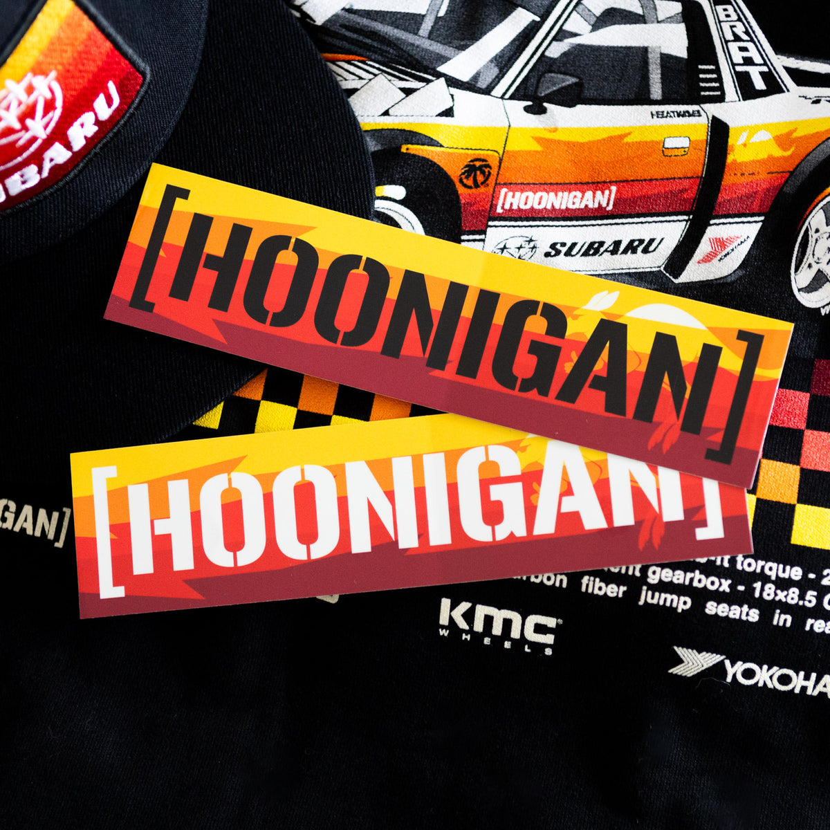 Hoonatron Sticker Hoonigan Stickers - Unique Automotive Decals & Designs
