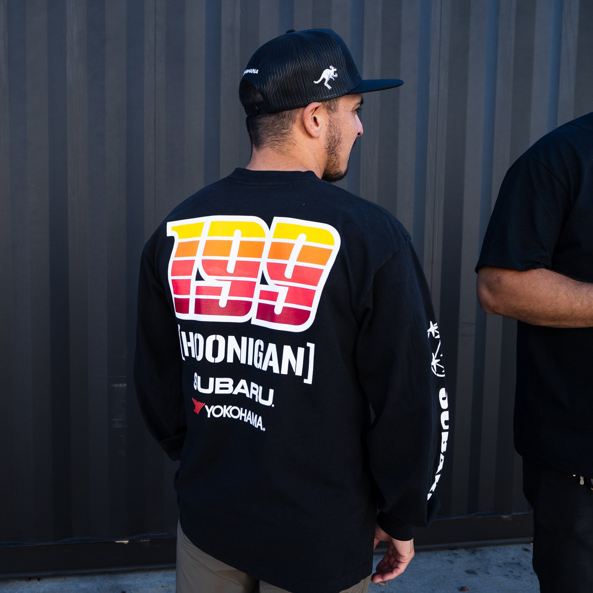 Hoonigan GYMKHANA AUSSIE SHRED ROLLCALL Long Sleeve T-Shirt