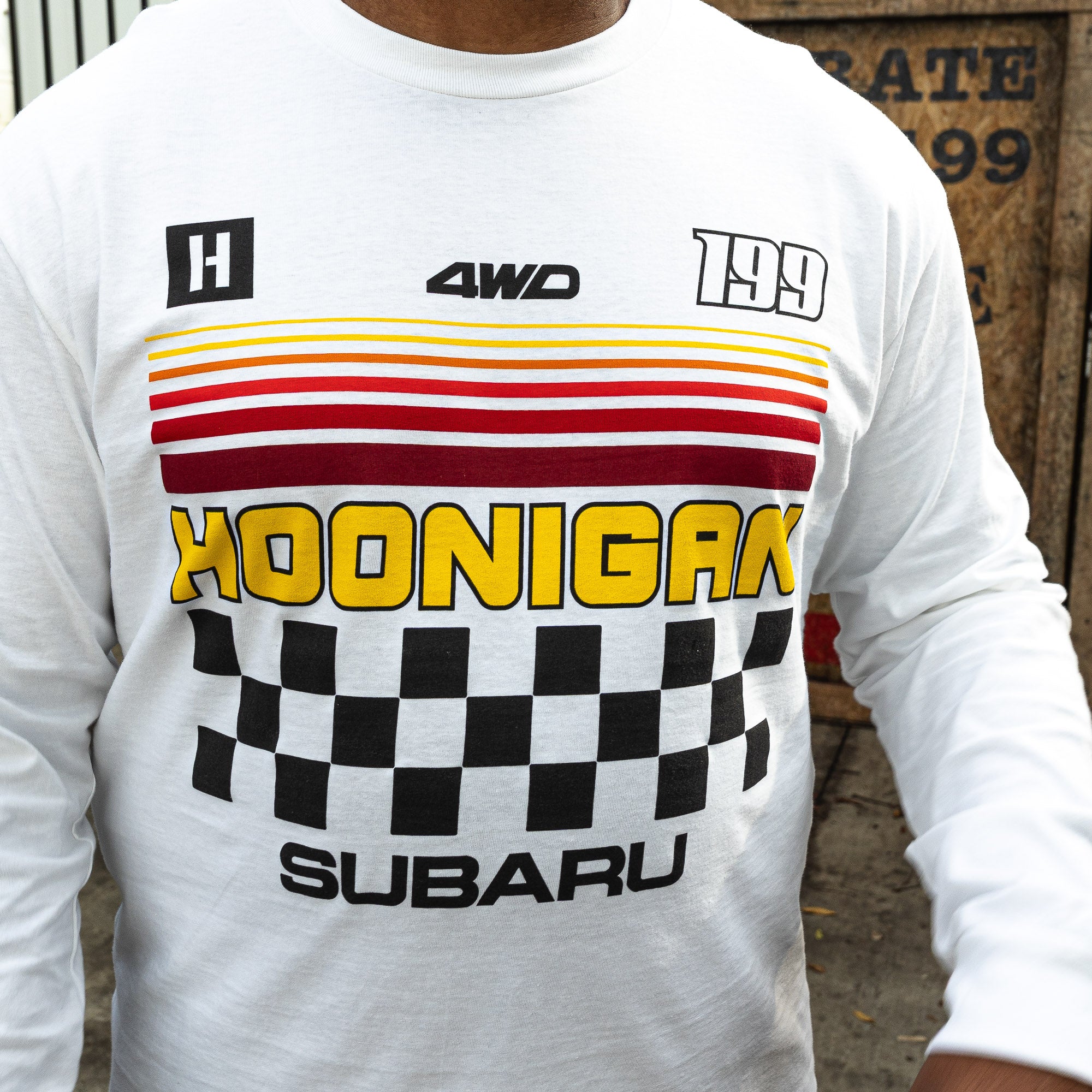 Hoonigan GYMKHANA AUSSIE SHRED Team Long Sleeve T-Shirt