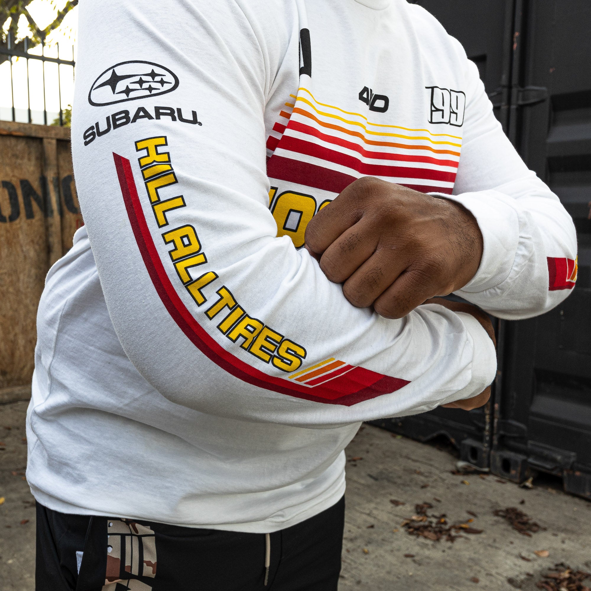 Hoonigan GYMKHANA AUSSIE SHRED Team Long Sleeve T-Shirt