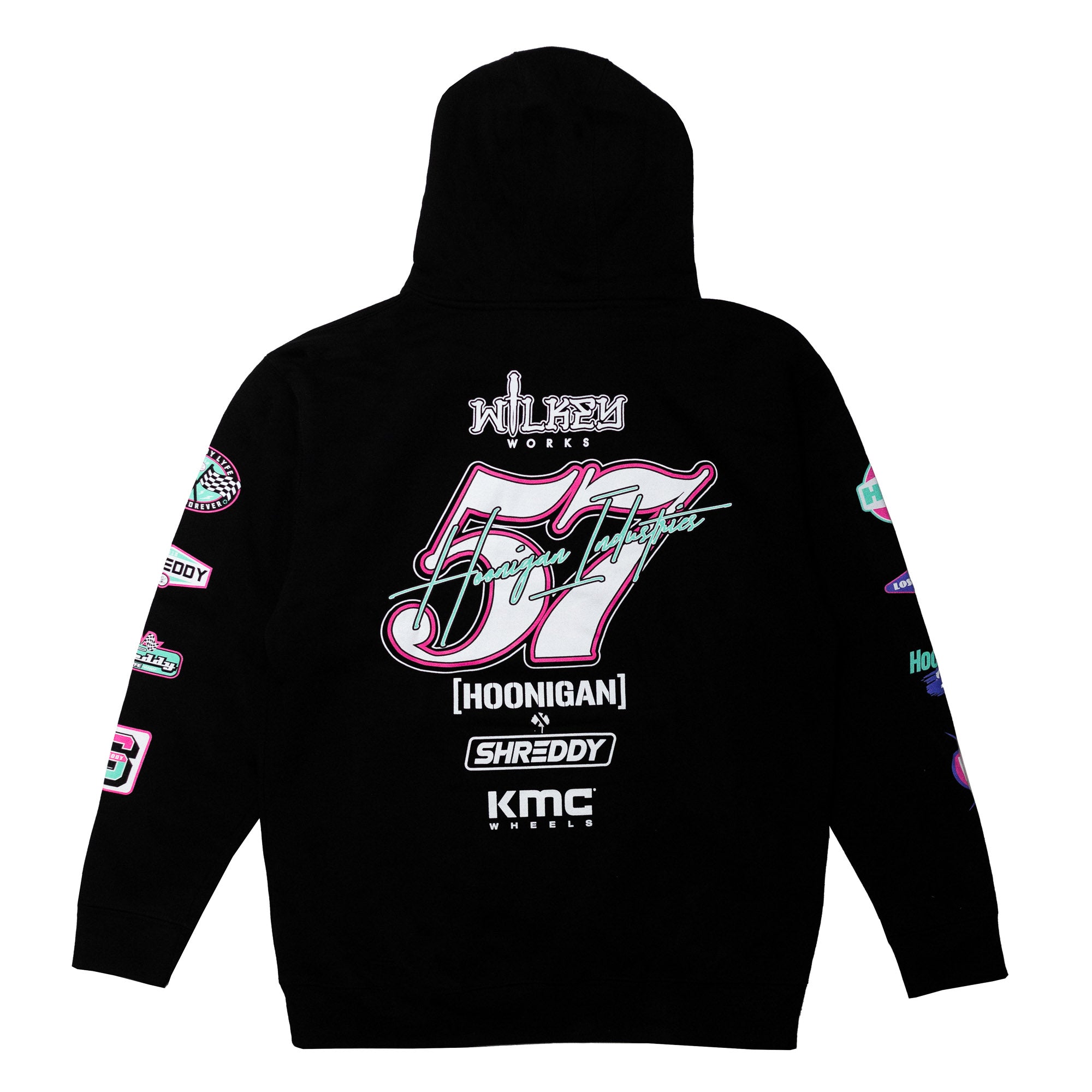 Hoonigan x Shreddy Pullover Hoodie | Black | 70% Cotton / 30