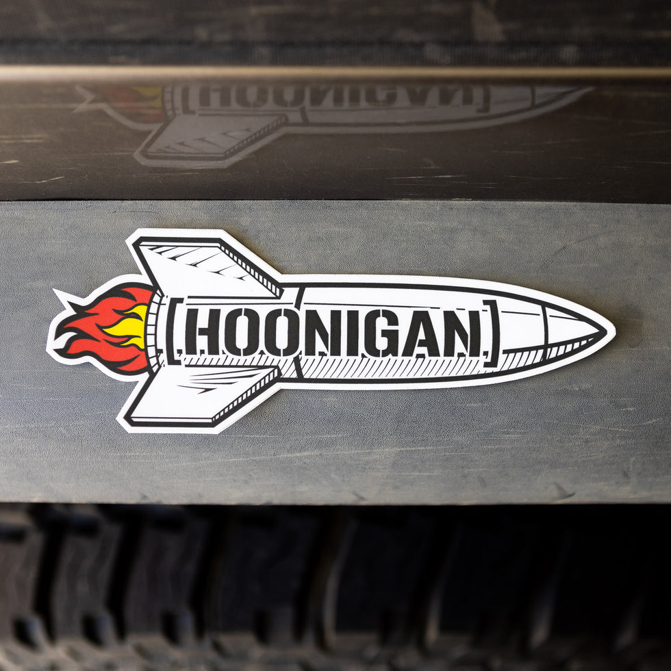 HOONIGAN ROCKET Sticker (8