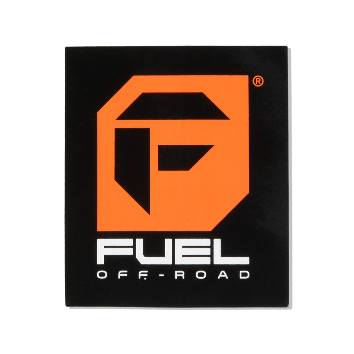 Fuel Square Sticker (3.5 inches) featuring a bold design with vibrant colors and stylized graphics, perfect for personalizing surfaces or promoting fuel-related themes.