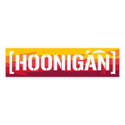 Hoonigan GYMKHANA AUSSIE SHRED Censor Bar Sticker (8")