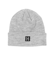 Hoonigan Classic H Icon beanie in grey, featuring a bold 'H' logo on the front.