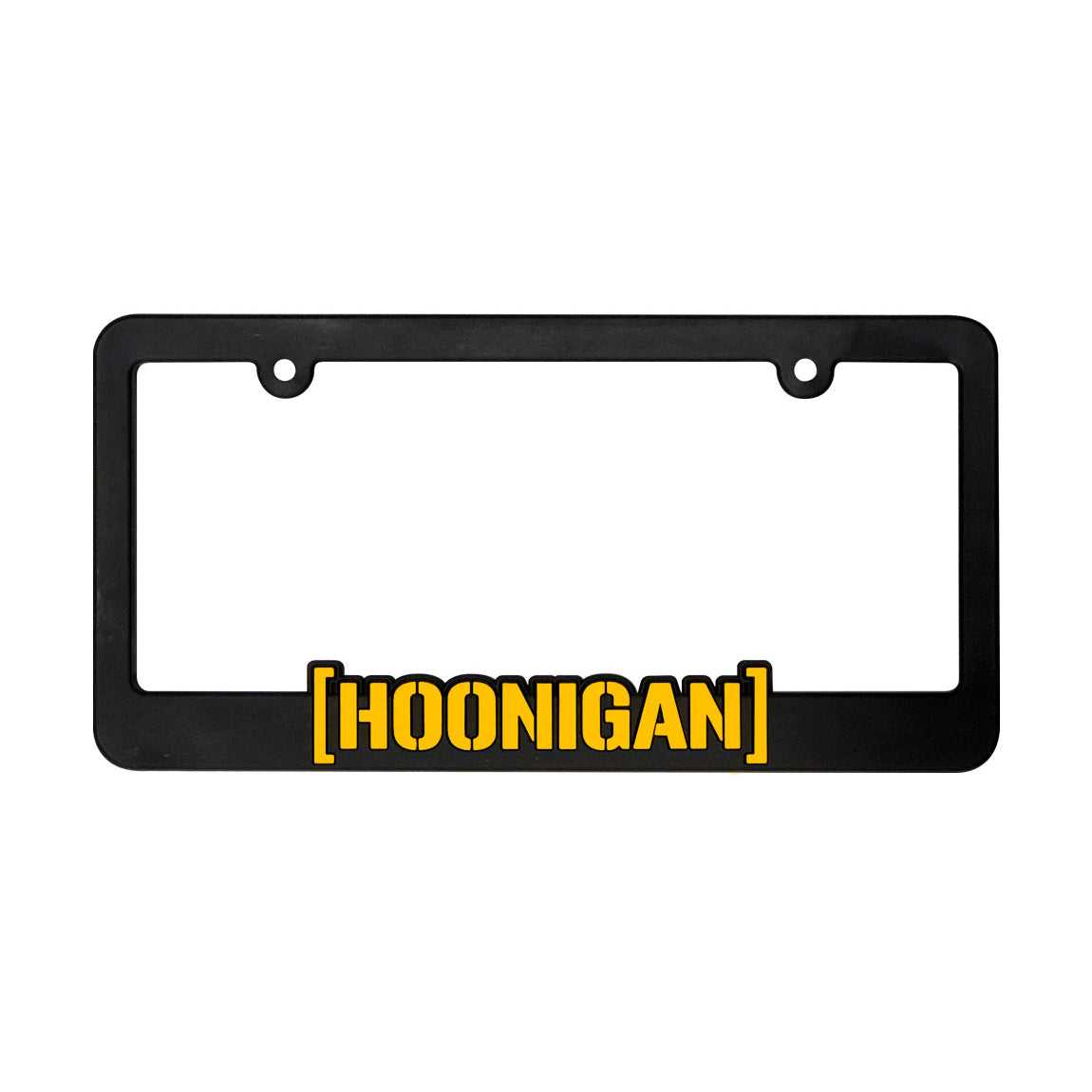 HOONIGAN BRACKET LOGO PLATE FRAME